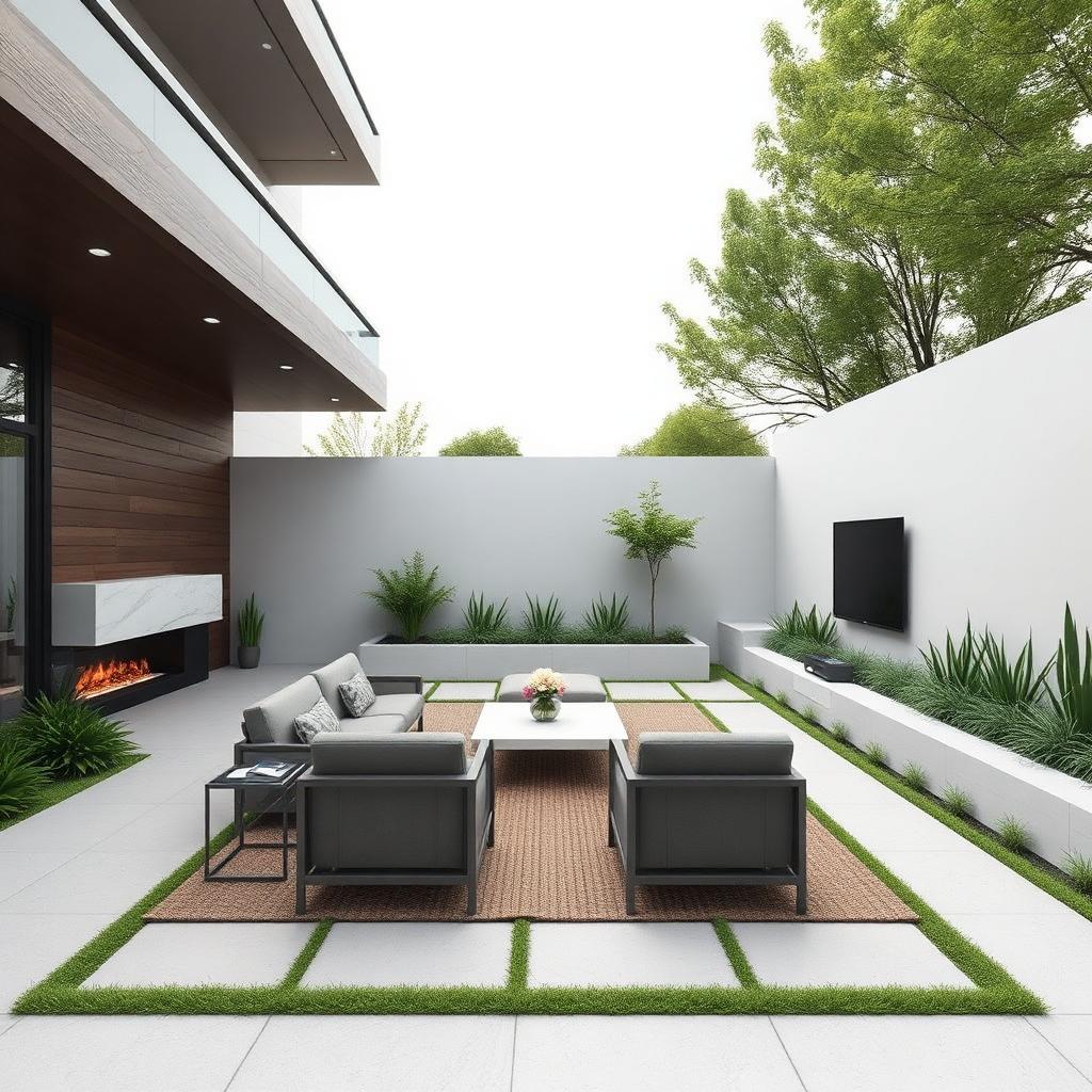 Jardin contemporain